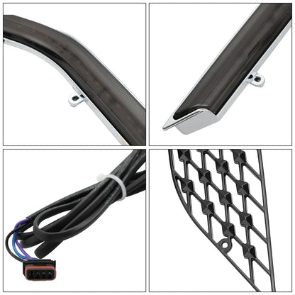 LED Radiator Grill Light Panels for Honda Goldwing GL 1800 Tour (2018-Up)