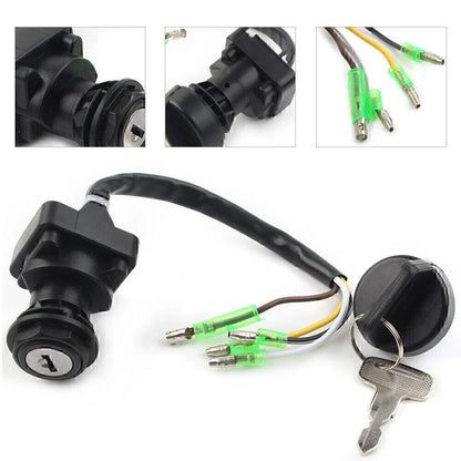 Kawasaki Bayou 220 Ignition Key Switch (1988-1995)
