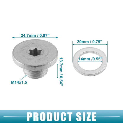 Engine Oil Drain Plug for Chevrolet Corsa (1993-2009)