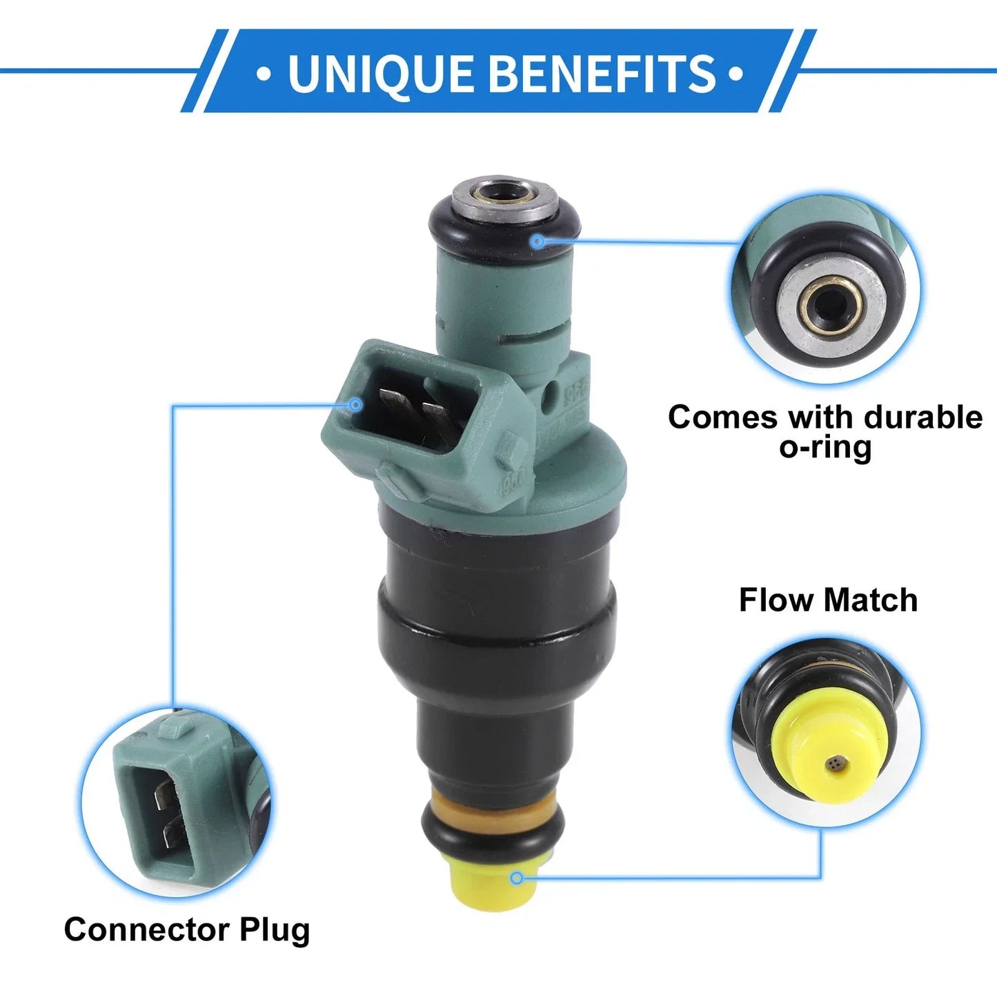 Fuel Injector for Dodge Avenger 2.0 (1995-1999) - 1 x Fuel Nozzle