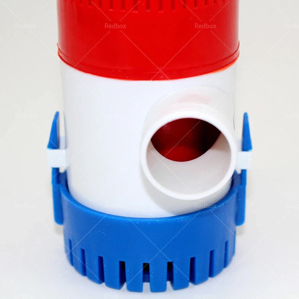 500GPH 12V Submersible Bilge Water Pump for Caravan Camping Marine Boat