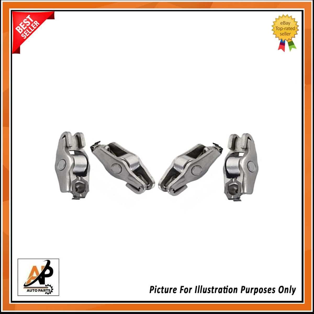 Engine Rocker Arms Replacement Set 16 Piece for Vauxhall Renault 1.6 CDTI (2007–2019)