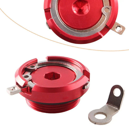Red Oil Filler Plug Cap Cover for Kawasaki ZX6R ZX7R ZZR1200 Ninja 250R