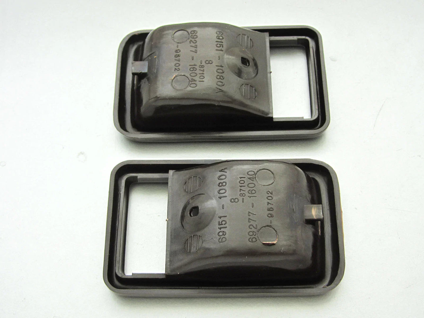 Interior Door Cup Bezels for Toyota Corolla E70 KE70 (1979-1982) - Brown 2 x