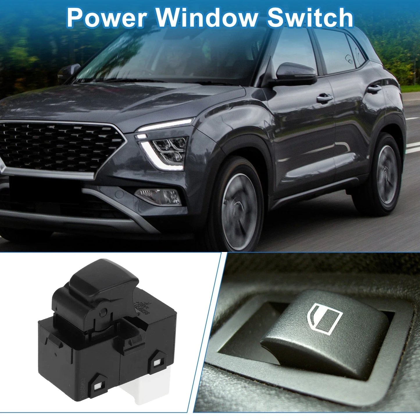 Passenger Side Power Window Switch for Hyundai ix25 (2014-2020)
