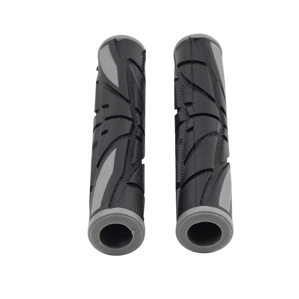 Gray Universal Motorcycle Brake Clutch Lever Grip Rubber Sleeve Cover