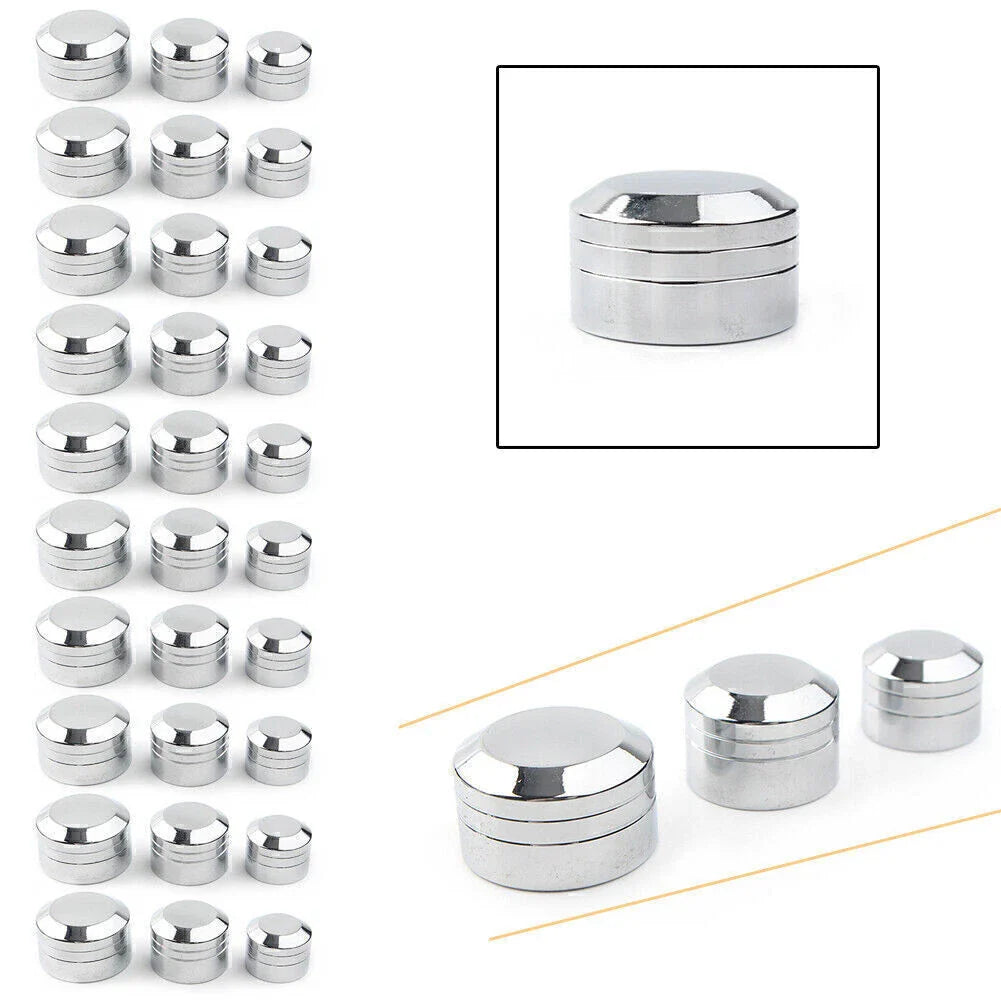 CNC 13mm Motor Bolt Topper Caps Covers for Harley