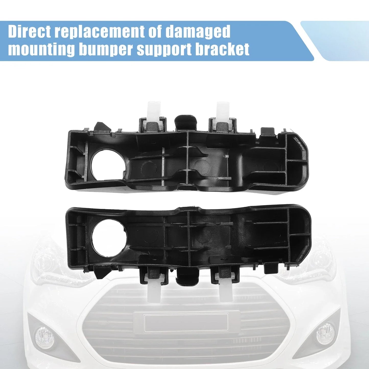 Front Bumper Bracket for Hyundai Veloster (2012-2017) - 1 Pair