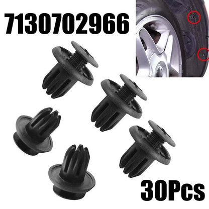 Clip Clamp Front Inner Vehicle Parts Plastic Rear Wheel Arch Liner 30pcs