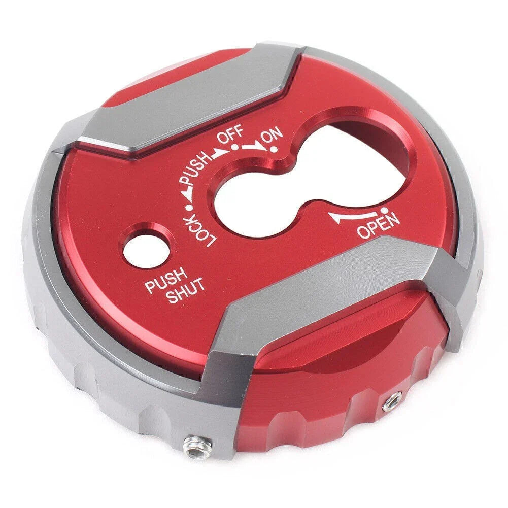 Aluminum Red Ignition Key Cover Guard for Yamaha NMAX155, XMAX (2015-2018)