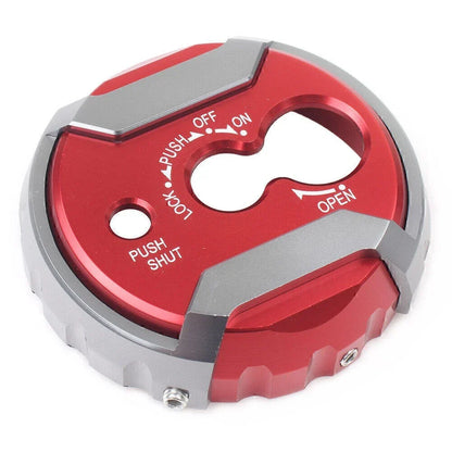 Aluminum Red Ignition Key Cover Guard for Yamaha NMAX155, XMAX (2015-2018)