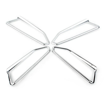 Chrome Front Fog Light Eyebrow Trim Accents for Honda Goldwing GL1800 (2018-2023)