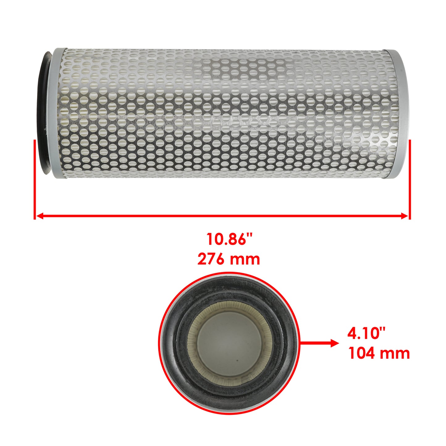 Air and Oil Filter Replacement Kit for John Deere 647 648 652 (1990–1990)