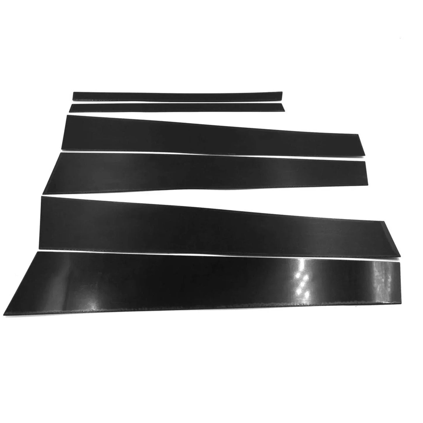 6 x Door Window Pillar Post Protector Covers for Honda Accord (2014-2018)