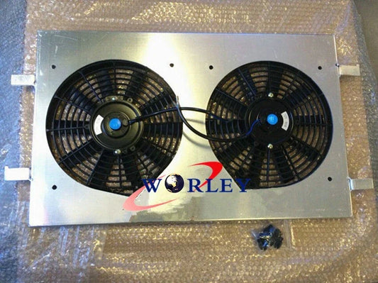 Aluminum Radiator Shroud & Fans for Holden VT VX HSV Commodore V8 (1997-2002)