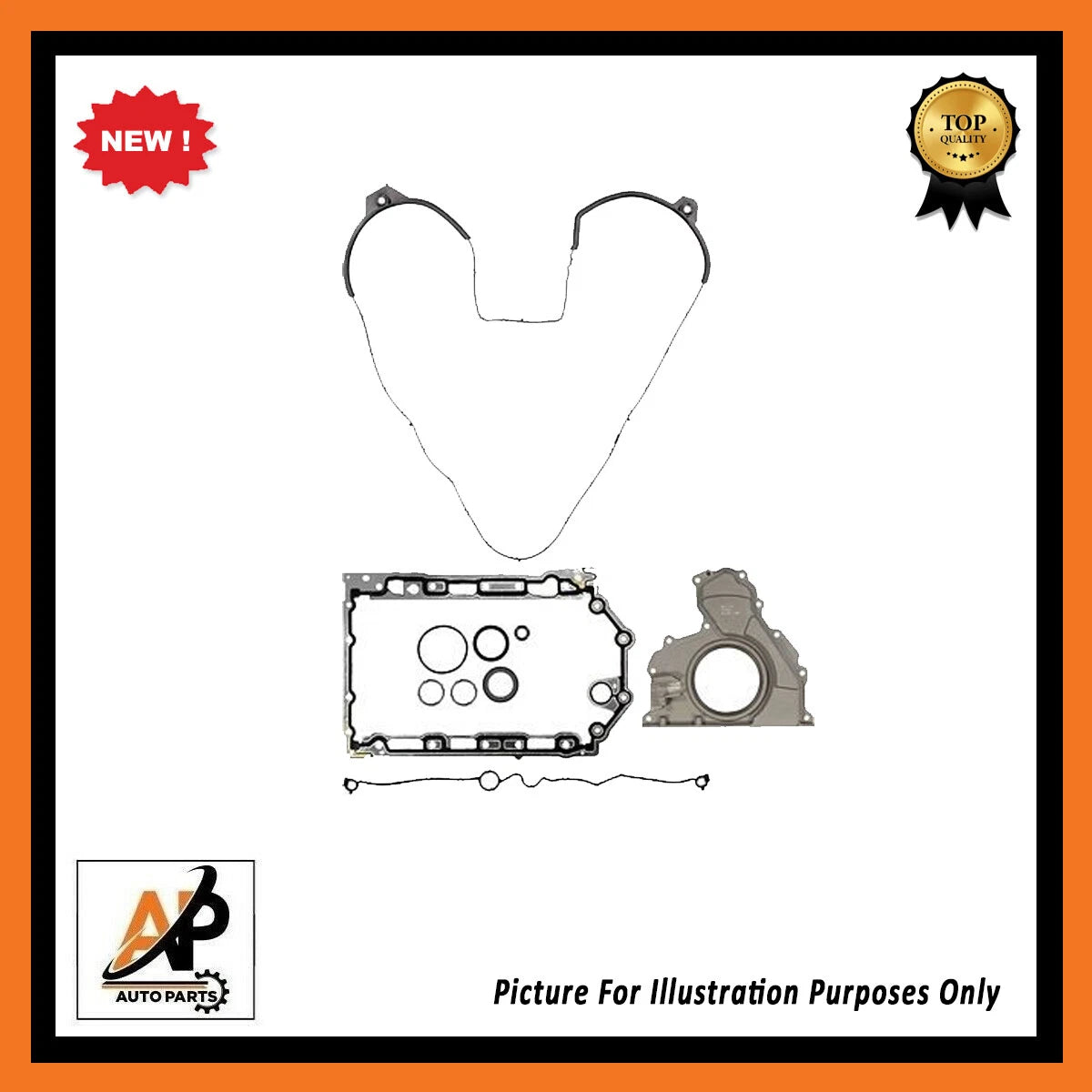 Bottom End Gasket Set Replacement for Land Rover Range Rover Sport (2005–2009)