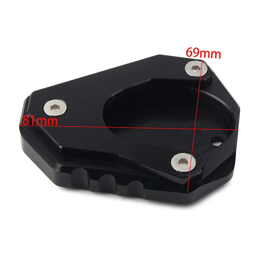 Kickstand Side Stand Enlarger Pad for KAWASAKI Ninja 400 (2018-2020) Red
