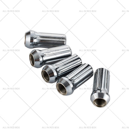 20 x Chrome Spline Wheel Nuts for Holden Landcruiser VE (2006-2016)