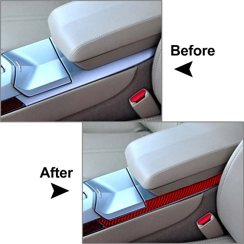 Red Side Panel Trim for Cadillac CTS (2008-2013)  Armrest Box