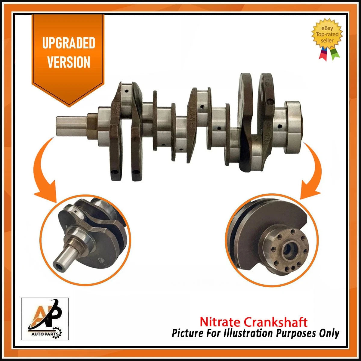 Crankshaft Bearings Set New for Land Rover Jaguar 3.0 306DT (2003–2009)