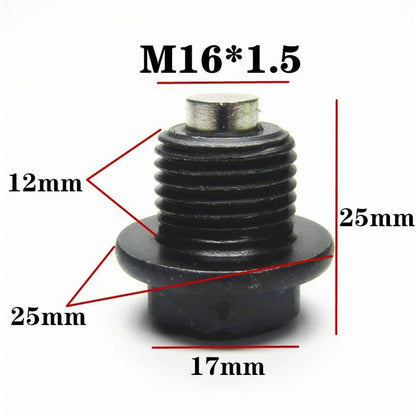 Oil Pan Drain Plug Bolt w/ O-Ring for Renault Duster, Peugeot Boxer, Citroen C3, C4 (2005-2023)