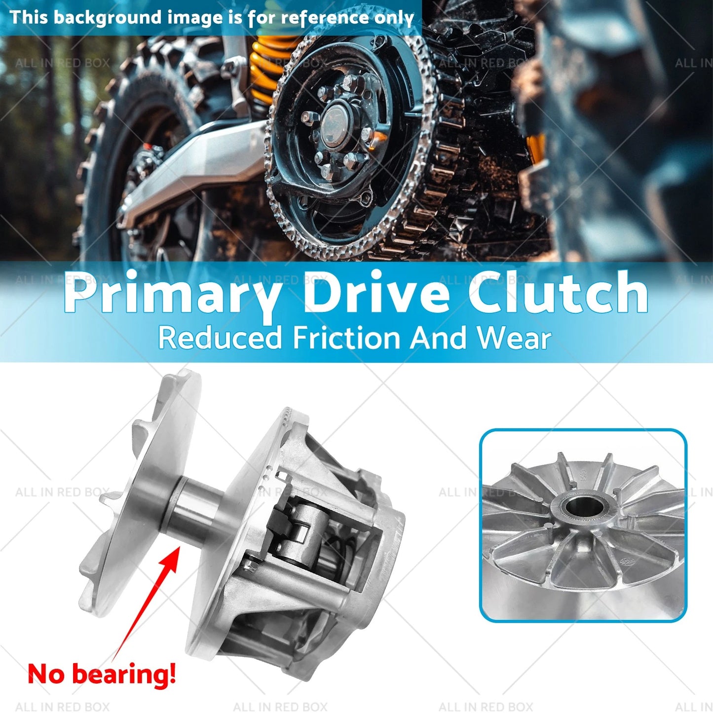 Drive Clutch for Polaris ACE 500, 570, Ranger 500, 570 (2014-2023)