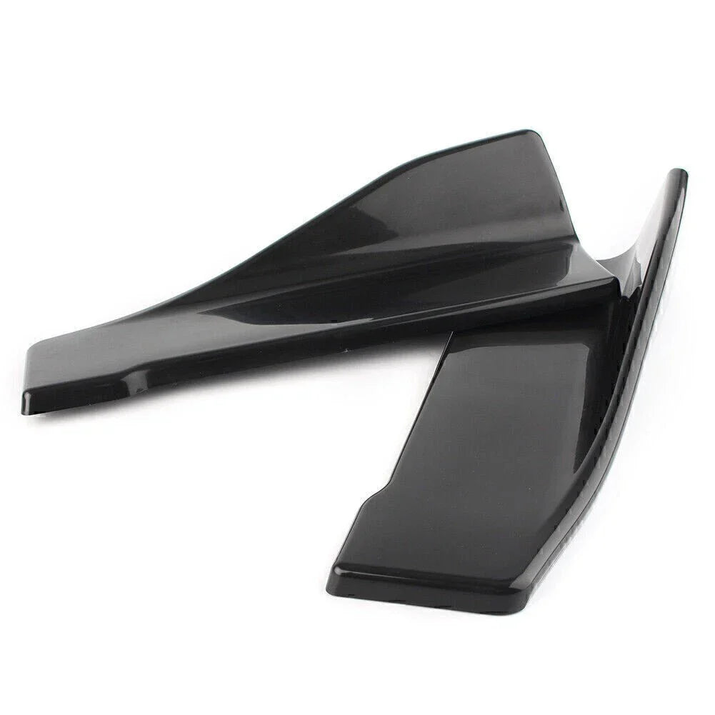 35cm Bumper Spoiler Under Skirt Rocker Wings for Universal Car SUV Auto