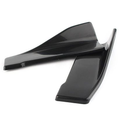 35cm Bumper Spoiler Under Skirt Rocker Wings for Universal Car SUV Auto
