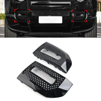 Fog Light Grill Frame Bezel Cover for Land Rover Defender 90 110 130 (2020-2024)
