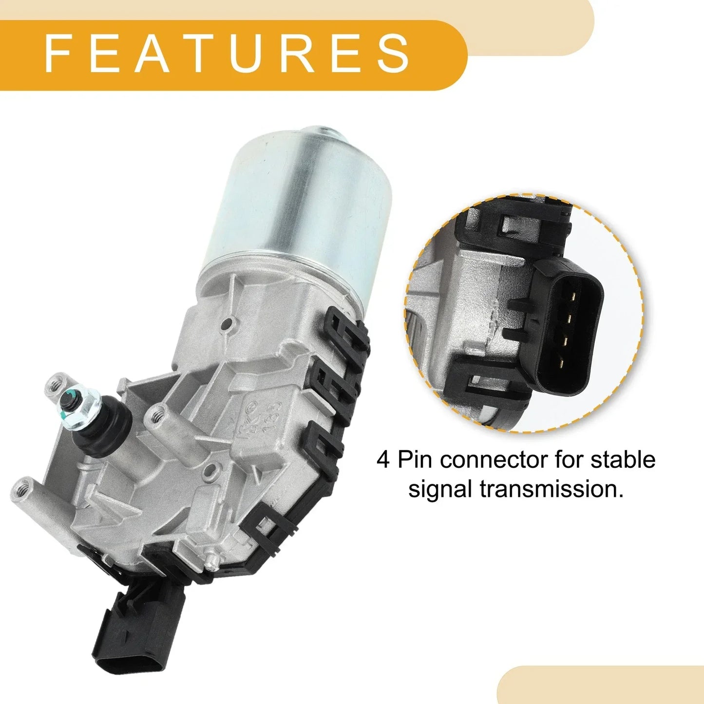 Windshield Wiper Motor for Chrysler Sebring 2004-2009 (2 x Motors)