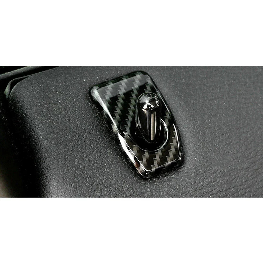 4pcs Carbon Fiber Door Lock Knob Covers for BMW X5 F15 (2014-2017)