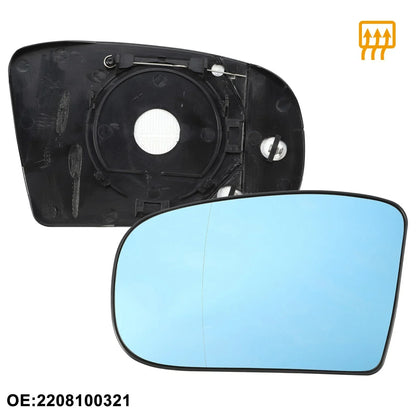 Heated Left Side Mirror Glass for Mercedes-Benz CL500 (2003-2006)