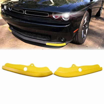 2x Bumper Lip Splitter Protector for Dodge Challenger R/T/Scat Pack (2015-2020)