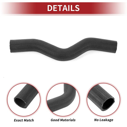 Radiator Hose for Honda Civic 1.7L Rubber Black (2001-2005)