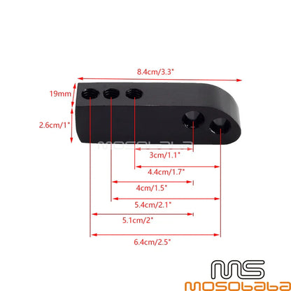 Headlight Extension Block for Harley Dyna FXD FXDB FXDC FXDL FXDWG (2006-2017)