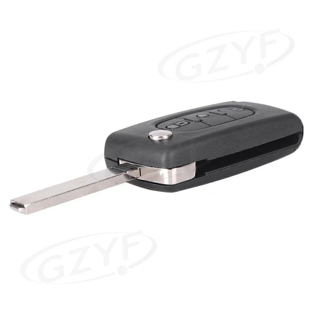 Remote Key Fob Shell Case for CITROEN Peugeot C2 C3 C4 C5 C6 C8