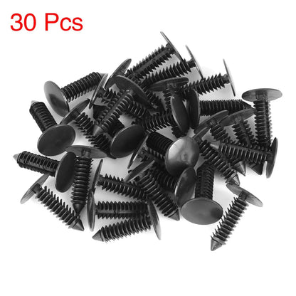 30 x Plastic Retainer Bumper Rivets for Honda Civic Accord (2001-2023)