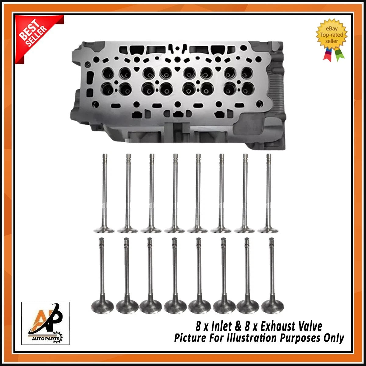 Bare Cylinder Head Replacement with 8 Inlet 8 Exhaust for Ford 1.5 DV5R (2010–2016)