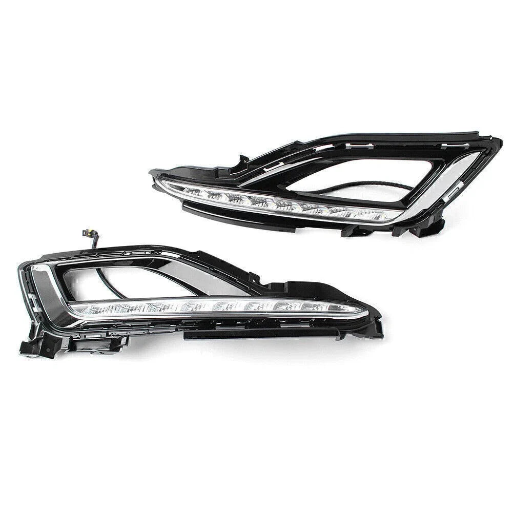 1 Pair LED Fog Lamp Bezel for Hyundai Sonata (2015-2016)