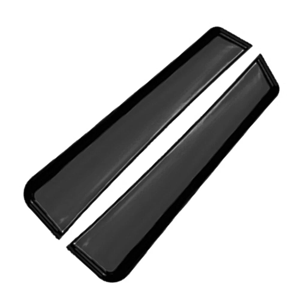 Glossy Black Front Bumper Side Spoiler for Benz CLA Class C117 (2013-2016)