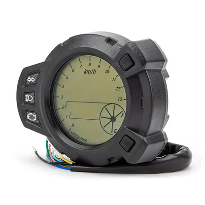 7 Color Adjustable LCD Digital Tachometer for MBK 125 YW125