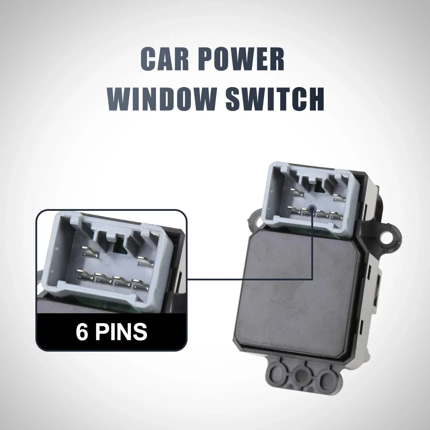 Power Window Switch Rear Passenger Side for Honda Accord (2003-2007)