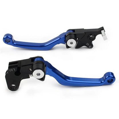 Pivot Clutch Brake Levers  Blue for Suzuki DRZ400S DRZ400SM DRZ400E (00-22)