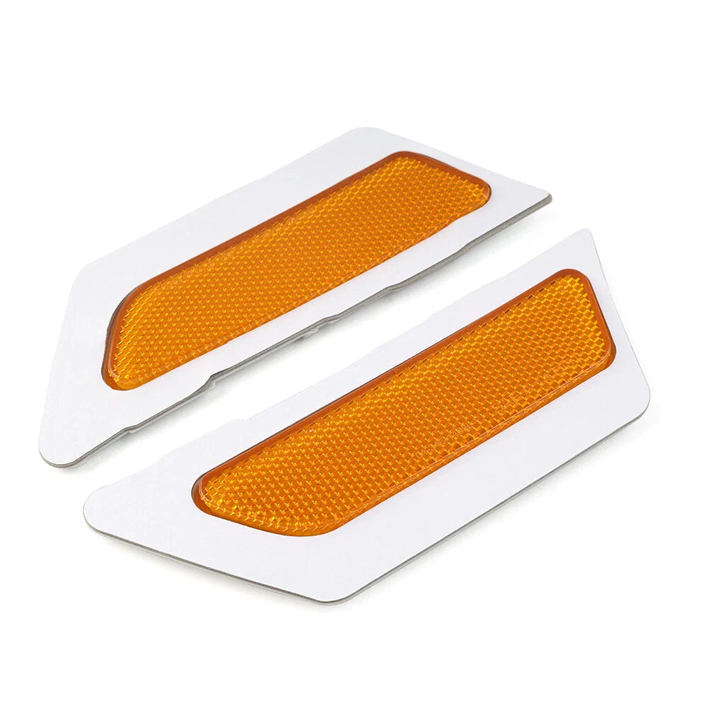 Pair Yellow Side Marker Lights for Audi A4 B9 (2017-2019)