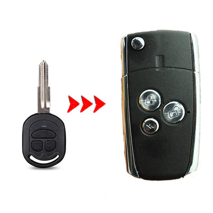 3 Button Remote Key Shell Case for Chevrolet Lacetti (2004-2010)