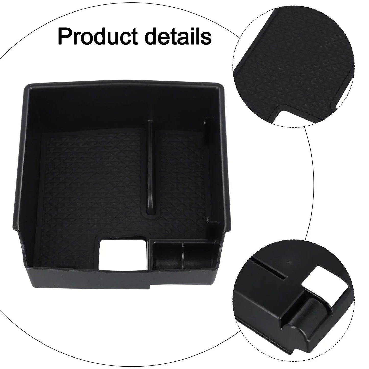 Sturdy ABS Car Storage Tray for Toyota Corolla (2019–2024)