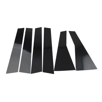 6 x Pillar Post Door Window Trim Covers for Honda CR-V 2017-2022