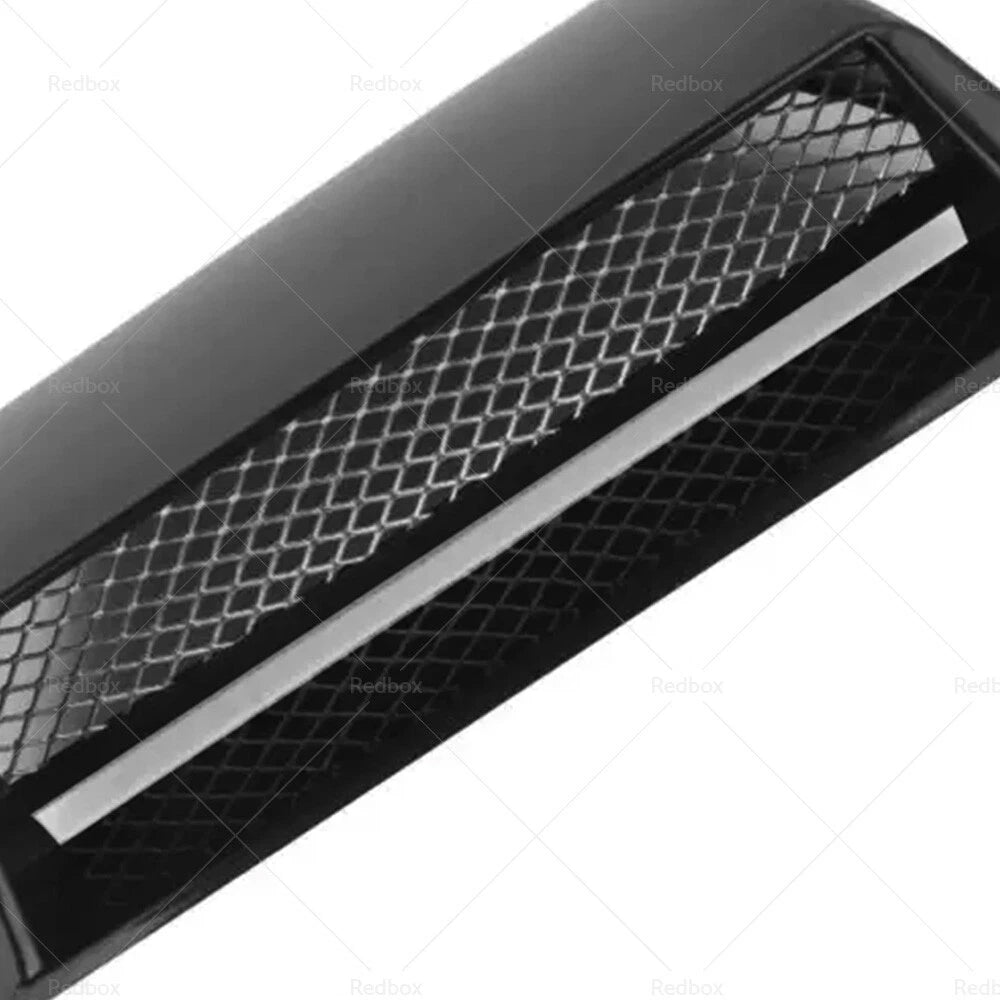 Black ABS Plastic Air Flow Intake Scoop for Universal Car Hood Cover