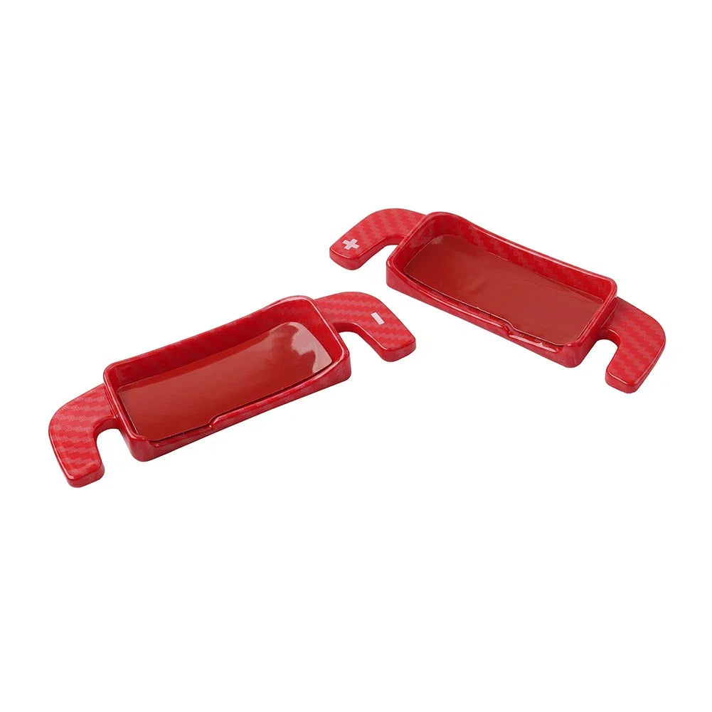 Steering Wheel Paddle Shifter Extensions for Benz A B C E S CLA GLB Class Red