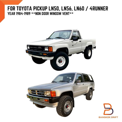 4pc Weatherstrip Door Belt for Toyota Hilux LN65 LN56 LN60 (1984-1988)